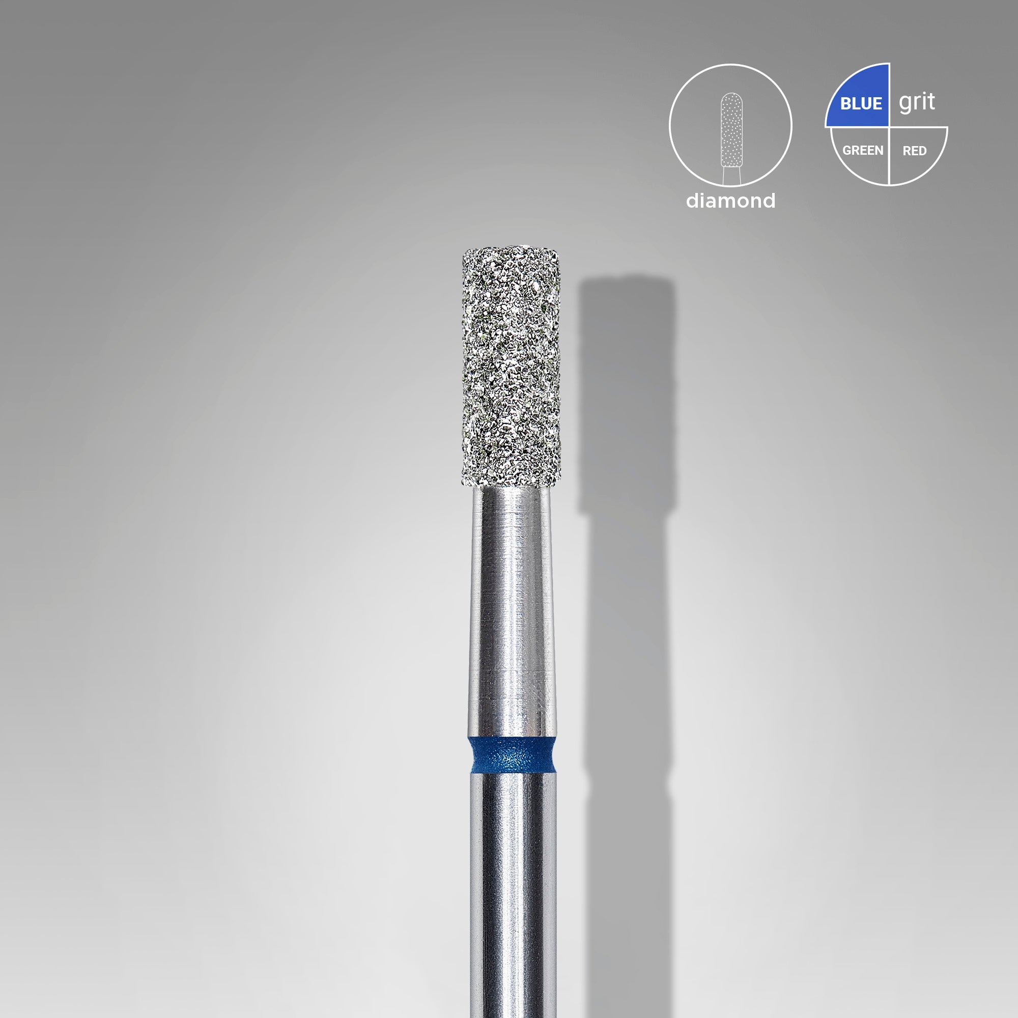 STALEKS Diamant-Fräser Zylinder Blau EXPERT 2,5 mm (FA20B025/6)