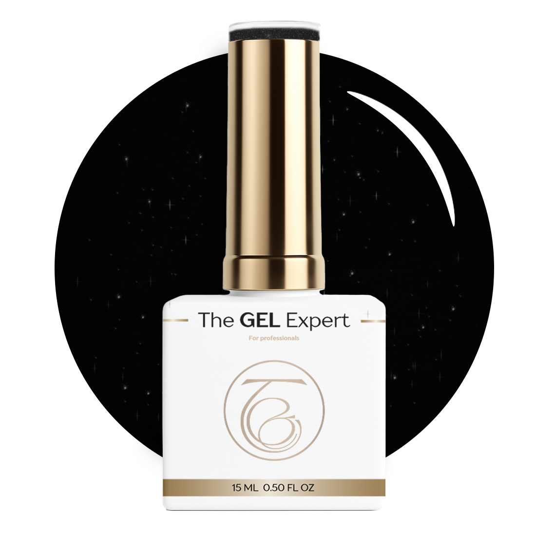 The Gel Expert Gelpolish - Blitzschwarz